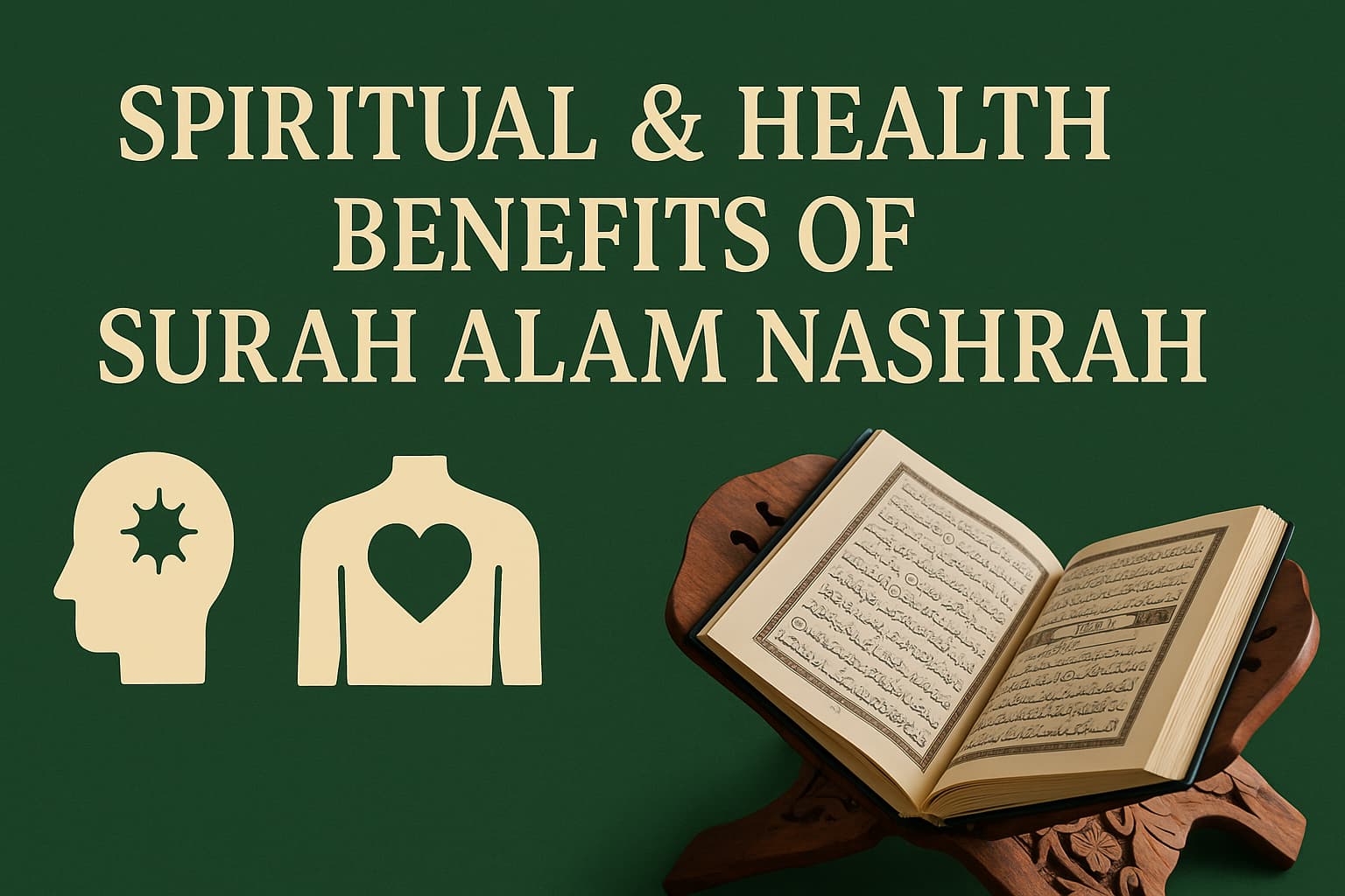 Spiritual & Health Benefits of Surah Alam Nashrah – Explained