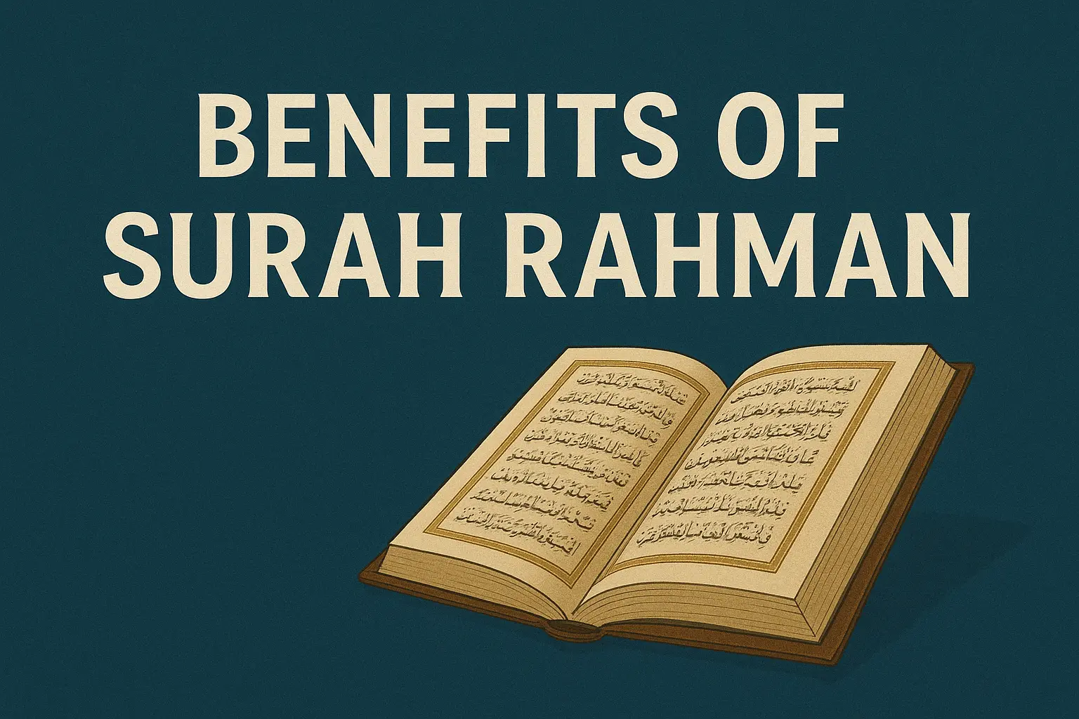 Benefits of Surah RahmanBenefits of Surah Rahman