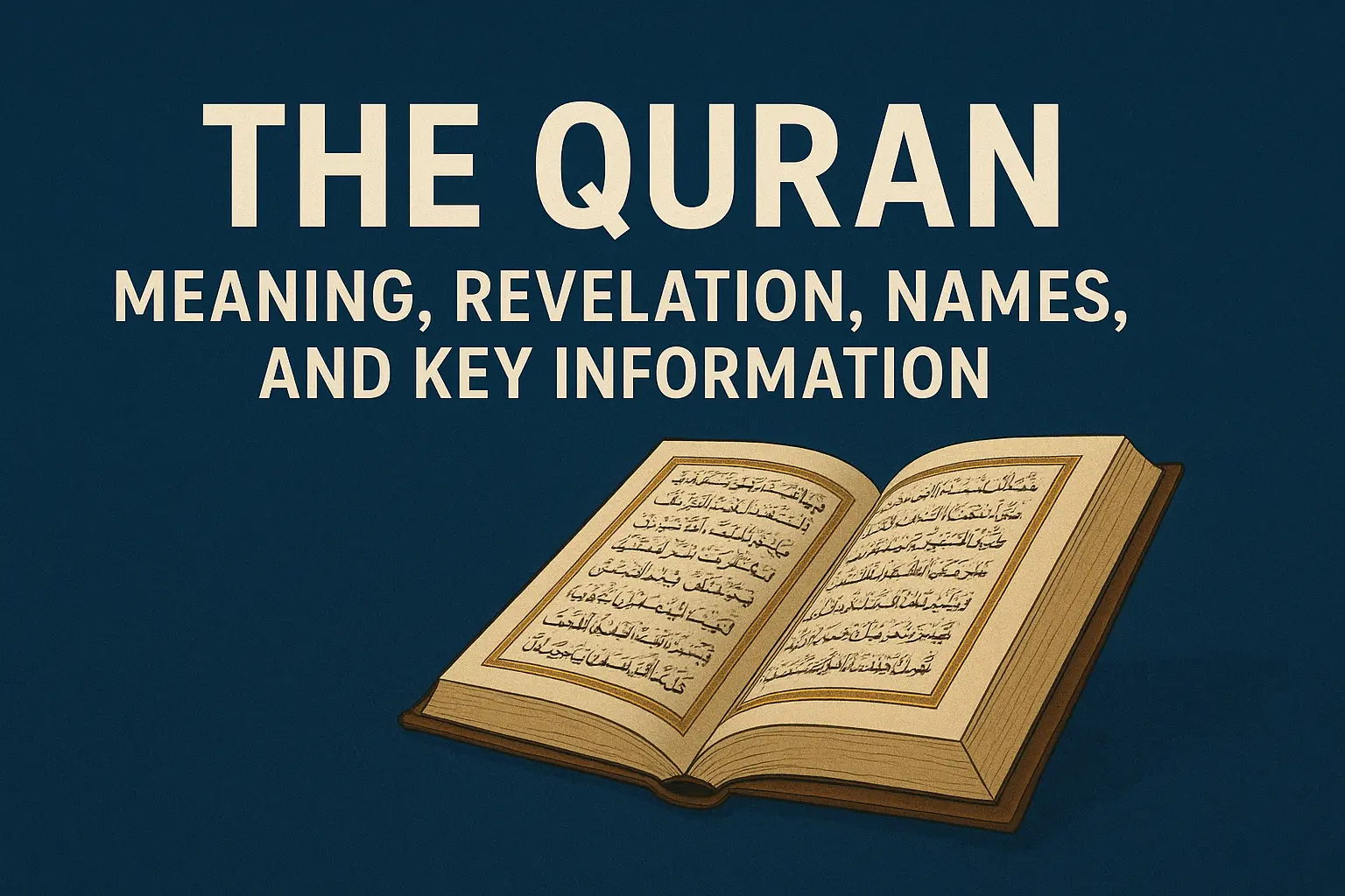 The Quran Meaning, Revelation, Names, and Key Information