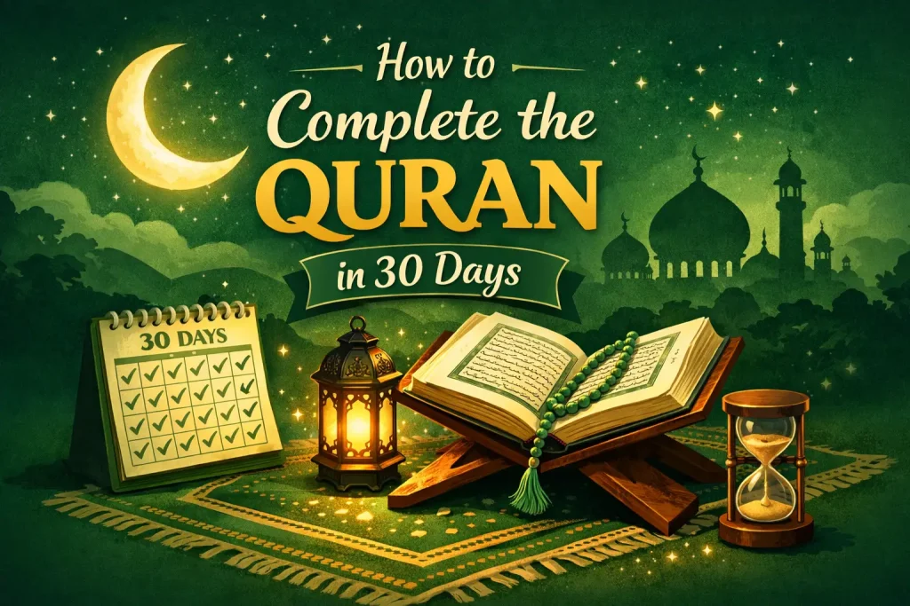 How to Complete the Quran in 30 Days