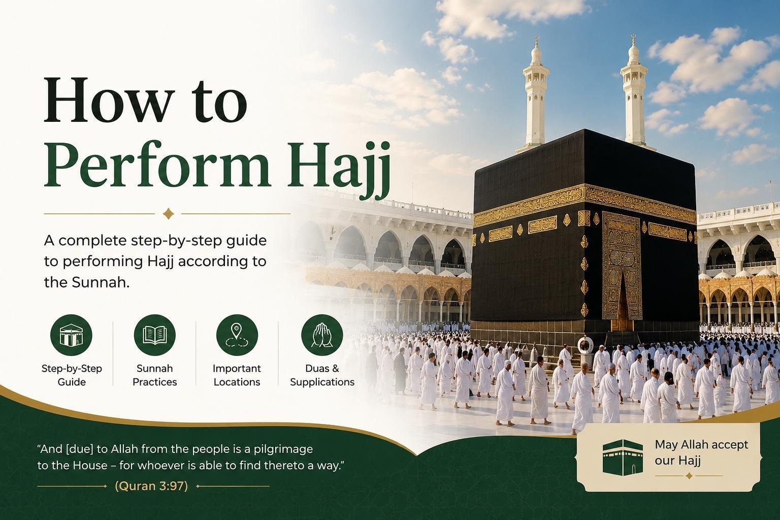 How to Perform Hajj – Complete Step-by-Step Guide
